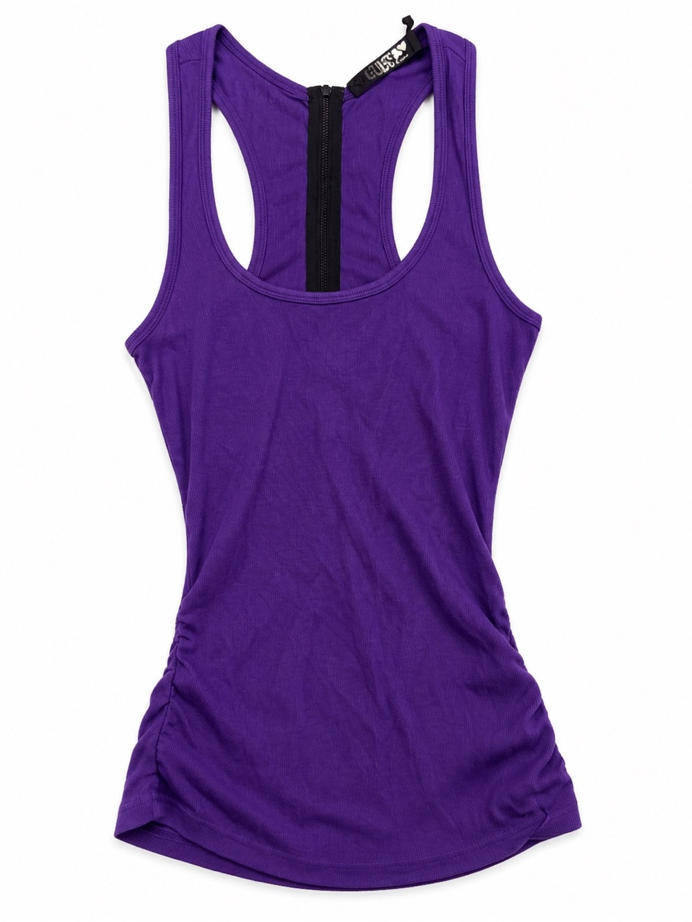 Guess Ruched Racerback Tank Top